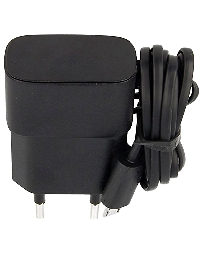Nokia Micro USB Pin Port 2 Pin Plug Travel Adapter (Black)-Nokia 46