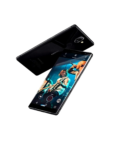 Nokia 8 Sirocco Single SIM (Black, 6GB RAM, 128GB Storage)-2