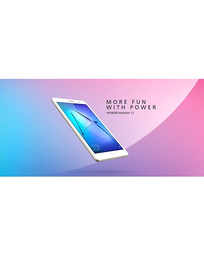 HONOR MediaPad T3 Gold Color (Ram 3GB)+(Storage 32GB)-Gold-3GB-32GB-1