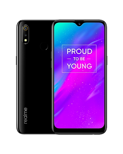 realme 3-CLASSIC BLACK 4GB+64GB-Realme19