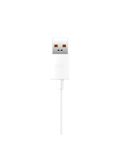 realme Micro-USB VOOC Cable-WHITE WHITE-WHITE-1