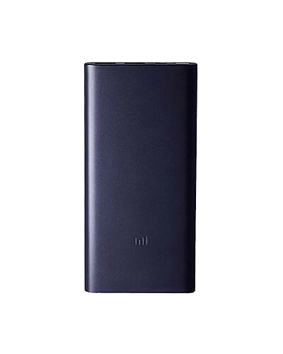 Mi 10000mAH Li-Polymer Power Bank 2i (Black) with 18W Fast Charging-Redmi2