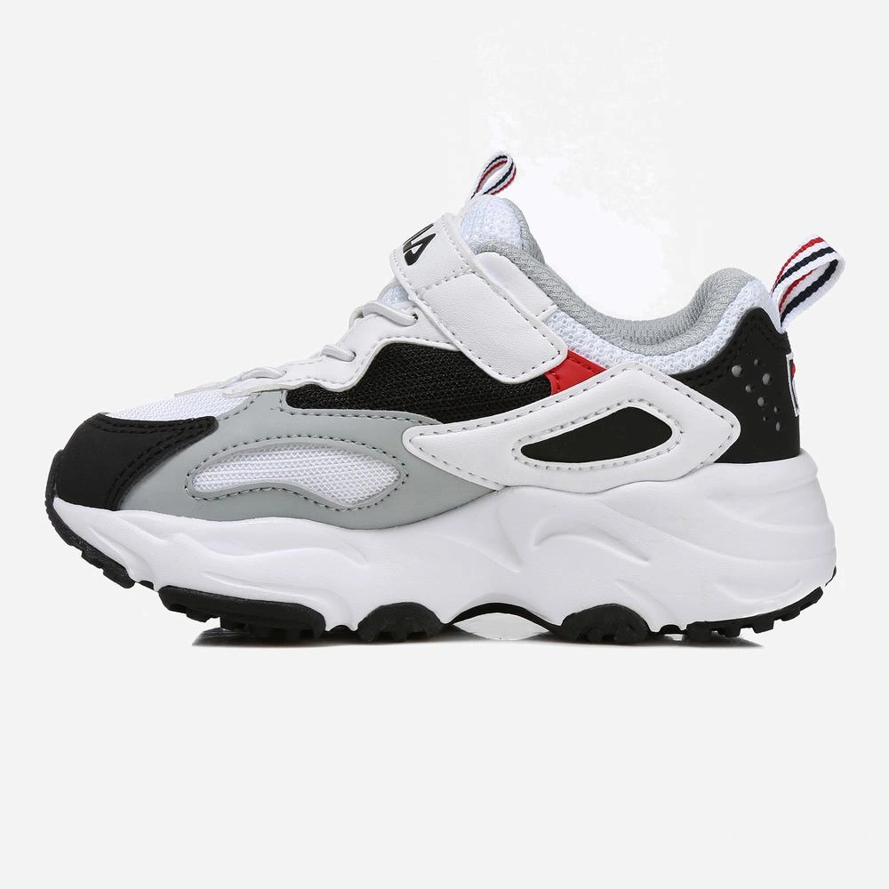 Fila ray black sale white