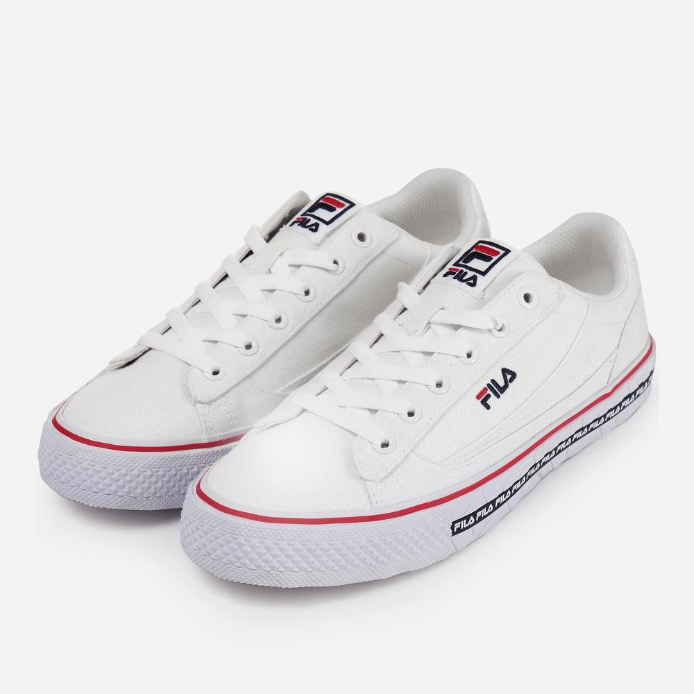 Fila canvas shoes white new arrivals