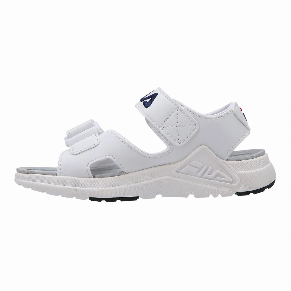 Fila sandals sales kids silver