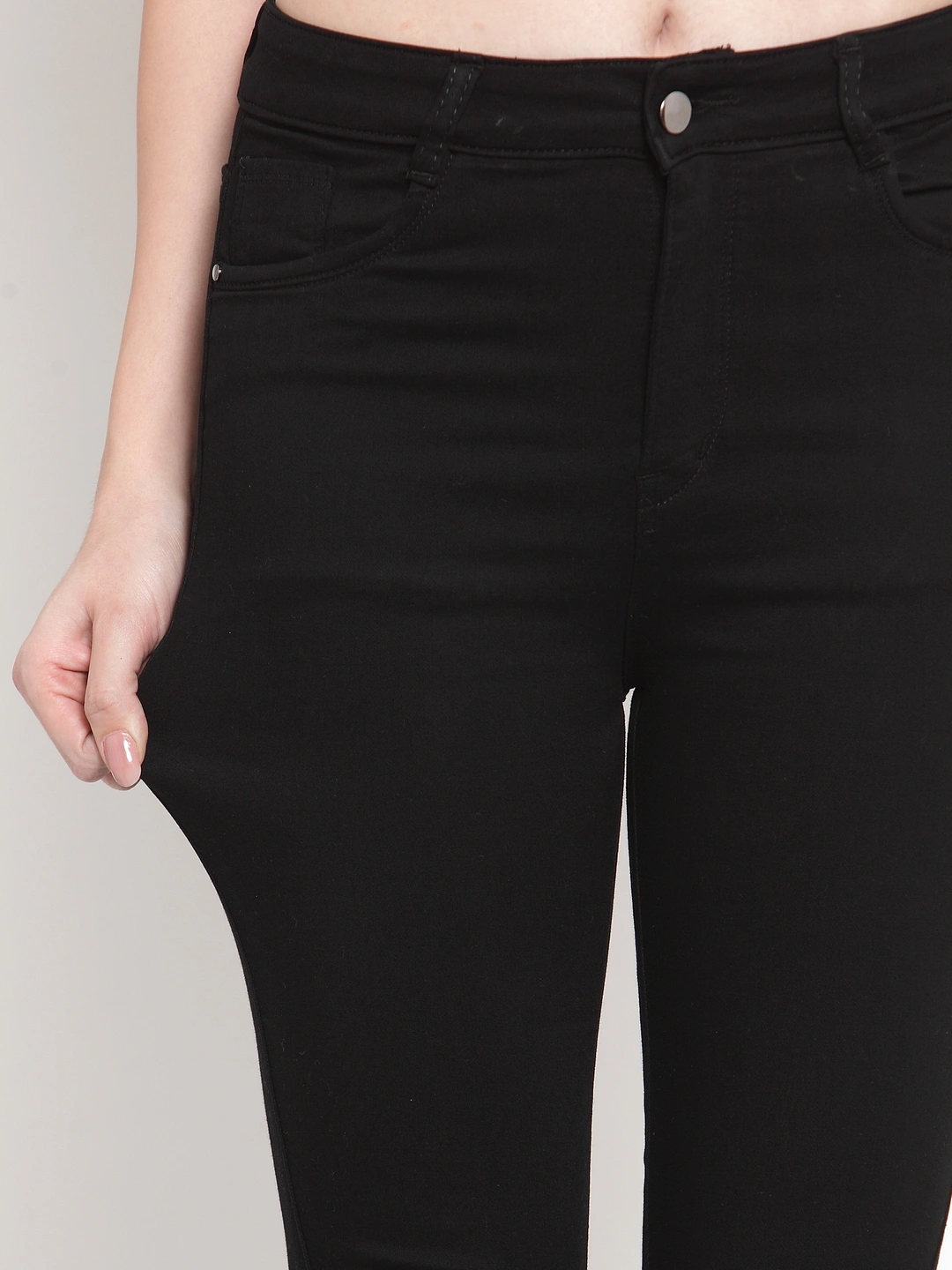 River of Design Ivana All Black Anytime Skinny Jeans-Black-34-5