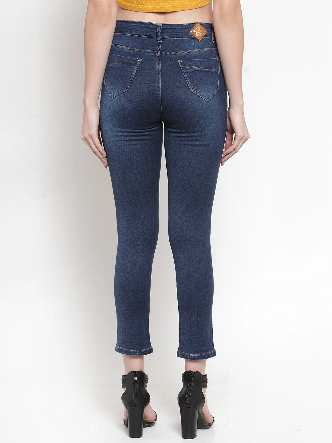 River of Design Ivana Always On Time Skinny Jeans-Blue-28-3