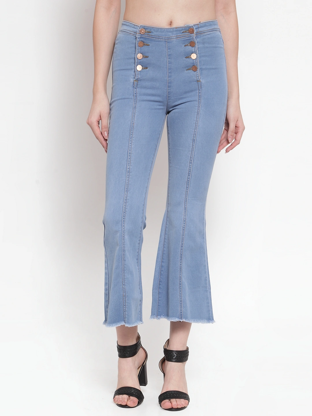 River of Design Killing It Flare Jeans-Light Blue-28-1