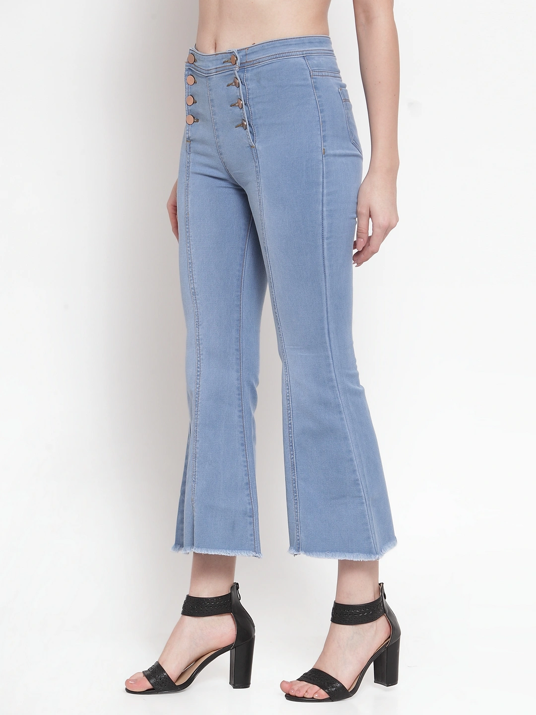 River of Design Killing It Flare Jeans-Light Blue-28-2