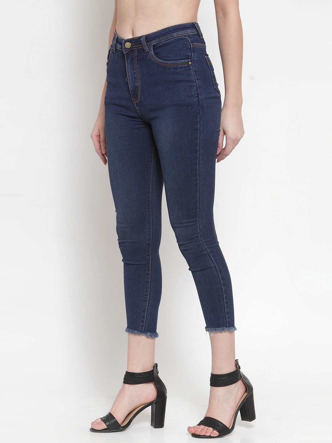 River of Design Ivana Trend Crop Jeans-30-Blue-2