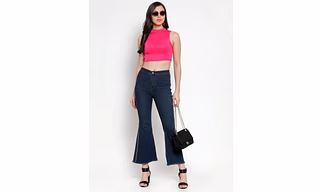 River of Design Ivana Glitterati Flare Jeans