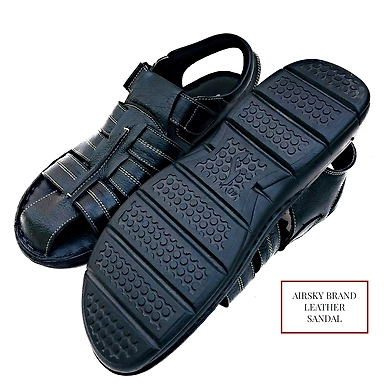 Airsky Leather Sandal-ASFF652458