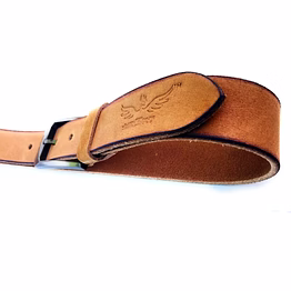 airsky brown leather belt