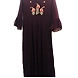 Fashion Women's Georgette Long Dress with Embroidery-XL-1-sm