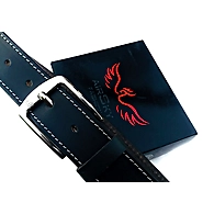 Airsky Black Leather Belt-34