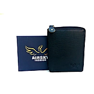 Leather Zipper Wallet