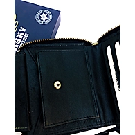 Leather Zipper Wallet
