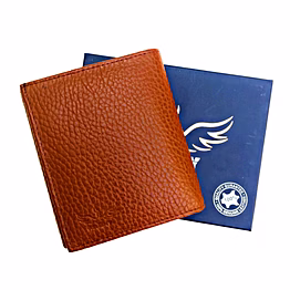 airsky genuine leather folding wallet