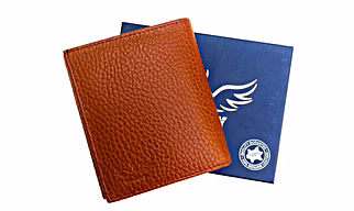 Genuine Leather Folding Wallet