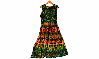 Jaipuri Print Dress
