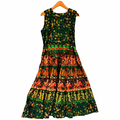 airsky jaipuri print dress