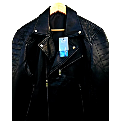 Airsky Men 100% Genuine Leather Jacket-L-1
