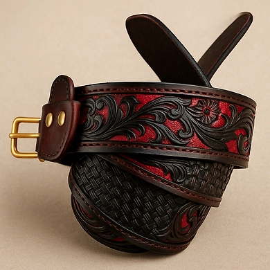 Leather Belt-34-2