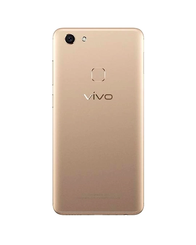 Vivo V7 ( 4GB  Ram)+(  32GB Storage )-Gold-4GB - 32GB-1