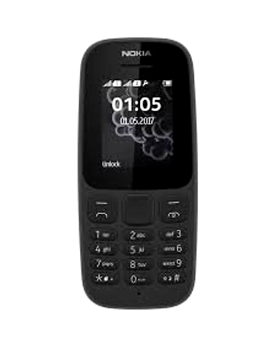 Nokia 105 Dual SIM (Black)-2