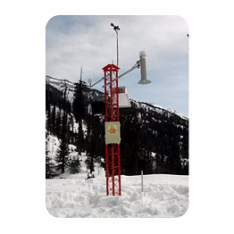 virtual automatic snow gauge station