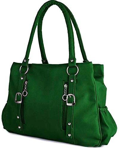 Fab Deals women handbag green shoulder bag-FB_014E