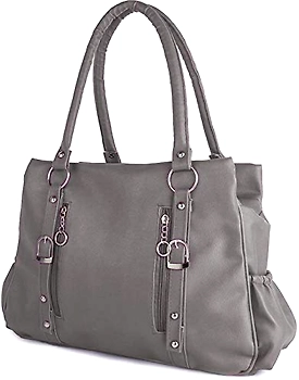 Fab Deals women handbag grey shoulder bag
