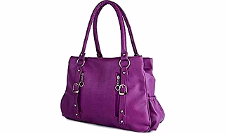 Fab Deals women handbag purple shoulder bag