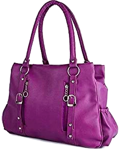 Fab Deals women handbag purple shoulder bag-FB_014K