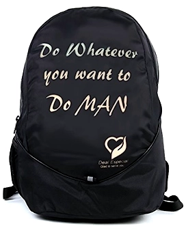 Deal Especial do whatever 30 Litre Anti Theft Backpack with USB Charging Port - Black (Waterproof, C