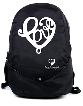 Deal Especial Love 30 Litre Anti Theft Backpack with USB Charging Port - Black (Waterproof, Cut Proo