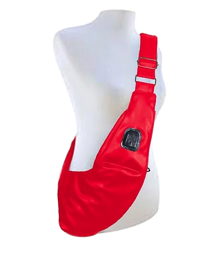 Sling sash bag with USB &amp; AUX ports | Deal Especial-DE_SH_09