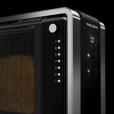 Morphy Richards Redefine Glass Toaster 2 Slice-2