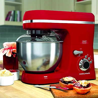 Morphy Richards Total Control StandMixer Red 800W-1