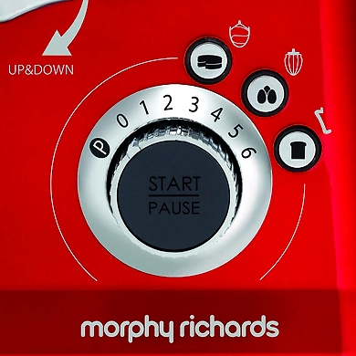 Morphy Richards Total Control StandMixer Red 800W-2