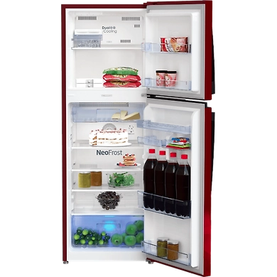 251 L 3 Star Frost Free Double Door Refrigerator (Emeria Red) RFF2753ERE-1