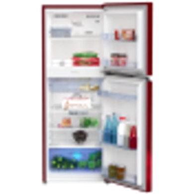 231 L 3 Star Frost Free Double Door Refrigerator (Emeria Red) RFF2553ERCF-1