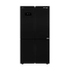 626 L Side by Side Refrigerator (Black Glass) RSB64GF-Volta967-sm