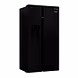634 L Side by Side Refrigerator (Black Glass) RSB65GF-1-sm