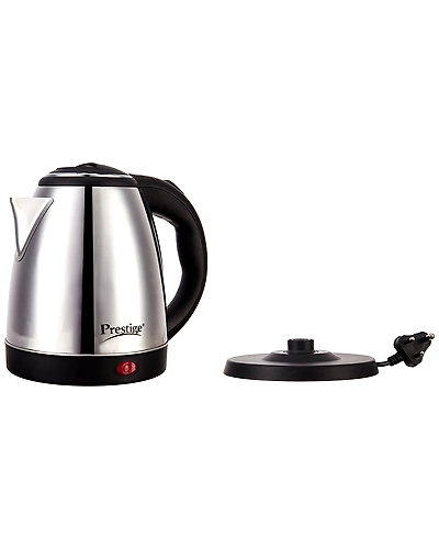 Prestige Electric Kettle PKOSS - 1500watts, Steel (1.5Ltr), Black-3