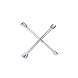 Cross Wheel Spanners - Chrome Plated | E-2012-145Eastman-sm