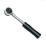 Round Head Ratchet Handle - With Quick Release - CRV | E-2204