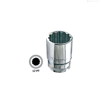1/2" Drive Hex Sockets - CRV | E-2201