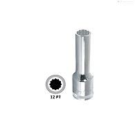 1/2" Drive BI-Hex Deep Sockets - CRV | E-2225B