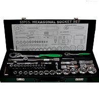 55 PCS SOCKET & BIT SET